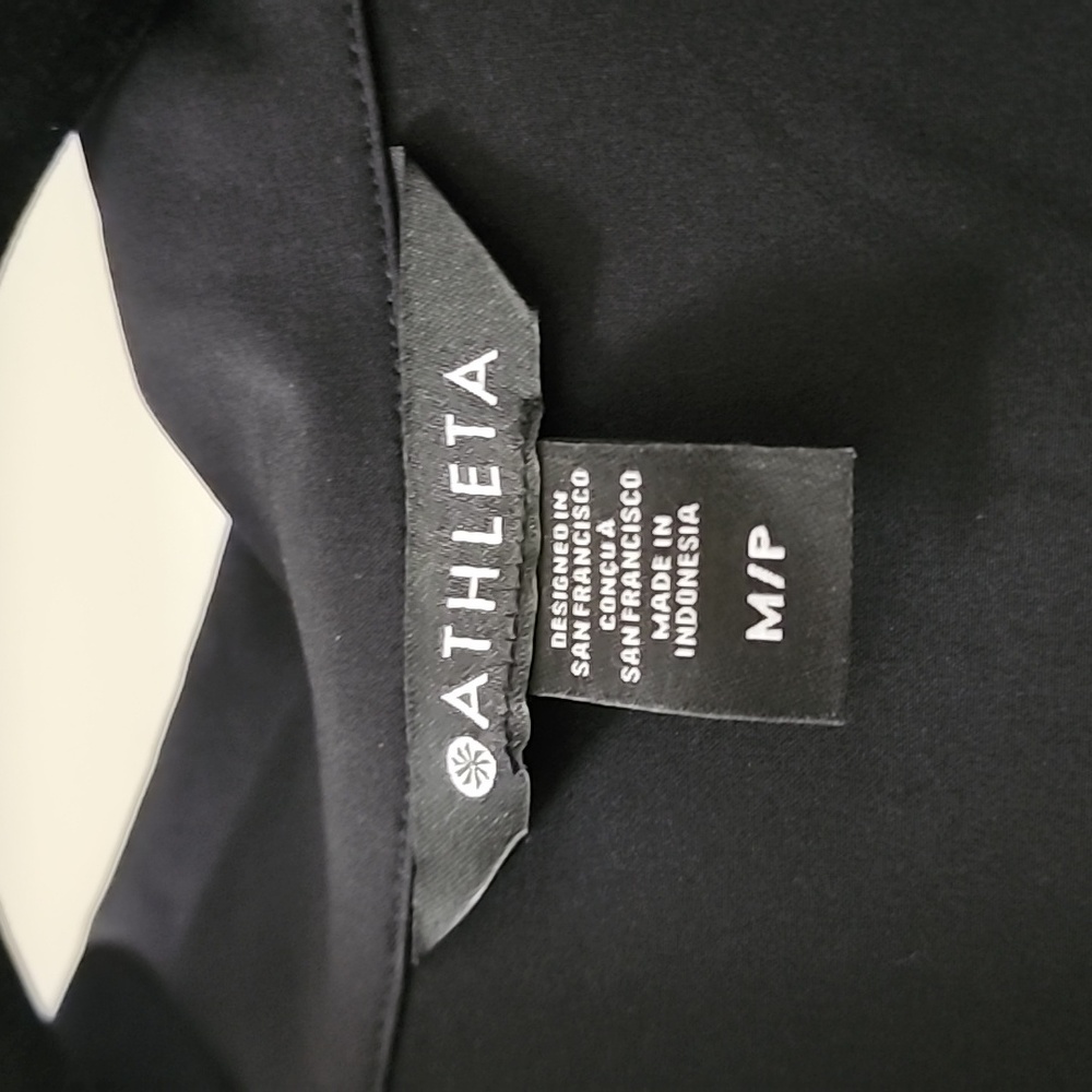 Athleta Avenue Romper In Black NWT - Picture 5 of 7